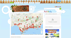 Desktop Screenshot of campingsandalucia.es